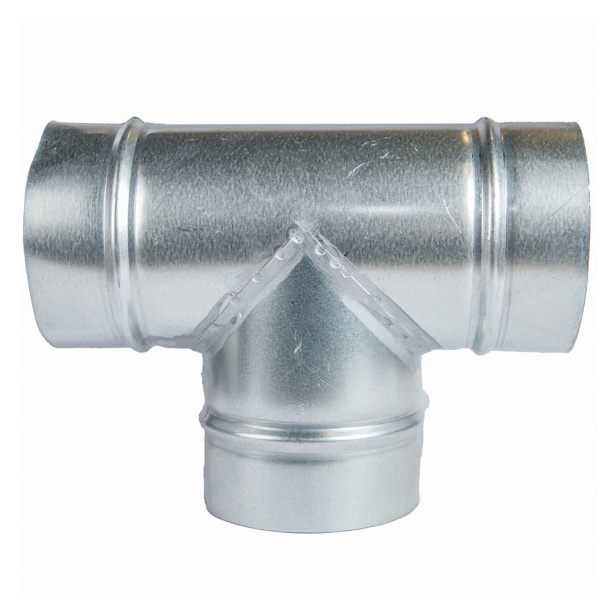 Тройник оцинкованный 200/200 от магазина ЛесКонПром.ру