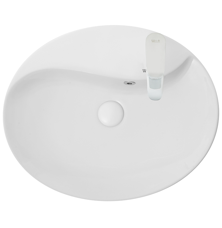 Раковина-чаша WeltWasser Elbach 1147 55 10000004583 Белый глянец от магазина ЛесКонПром.ру