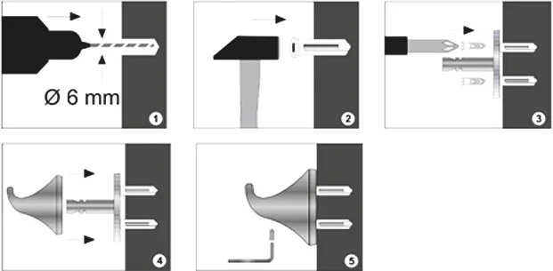 Полотенцедержатель Wasserkraft Wern K-2531 от магазина ЛесКонПром.ру