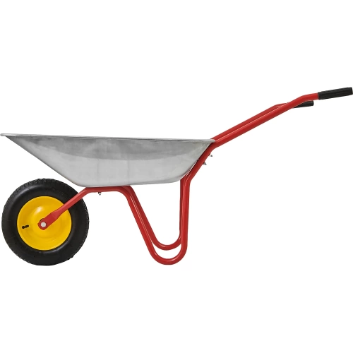 Садовая одноколесная тачка 85л HOZ-BLOCK  с колесом 3.25 D16/12 от магазина ЛесКонПром.ру