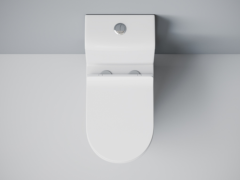 Унитаз моноблок Laguraty 8007A с сиденьем Микролифт от магазина ЛесКонПром.ру