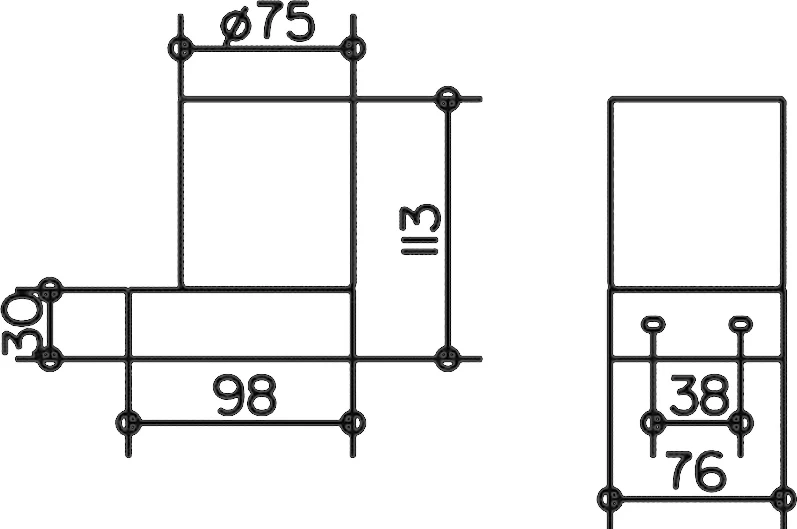 Стакан Keuco Edition 300 30050 хром от магазина ЛесКонПром.ру