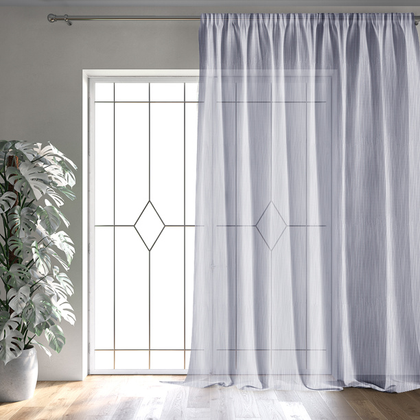 Штора-тюль вуаль 300х280 см салатовая от магазина ЛесКонПром.ру