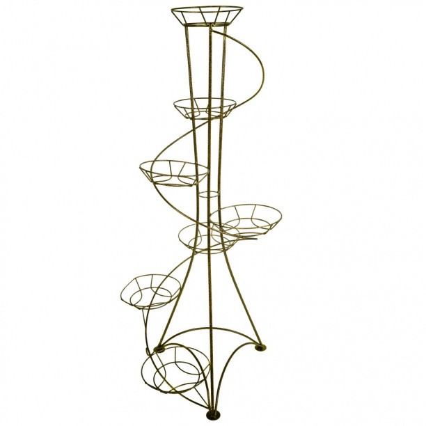 Подставка для цветов Спираль 50х50х134 см от магазина ЛесКонПром.ру