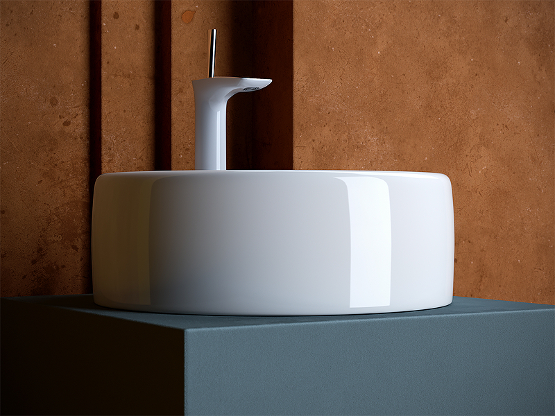 Раковина Ceramica Nova Element 40 CN5027 Белая от магазина ЛесКонПром.ру