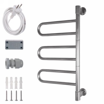 Электрический полотенцесушитель Energy U G3K Хром от магазина ЛесКонПром.ру