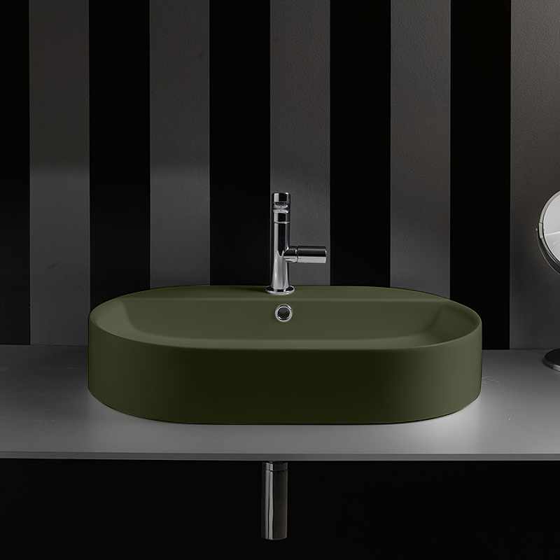 Раковина Kerasan Ciotola 65 028511*1 Verde muschio от магазина ЛесКонПром.ру
