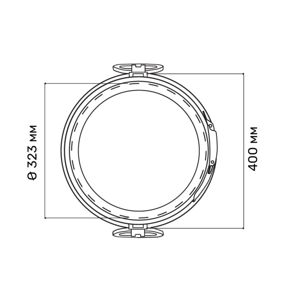 Бочка с крышкой пластиковая 65 л от магазина ЛесКонПром.ру