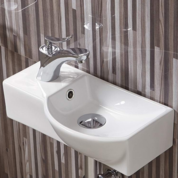 Раковина CeramaLux 40 7947AR Белая от магазина ЛесКонПром.ру