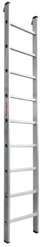 Лестница алюминиевая односекционная приставная индустриальная Новая Высота  1х9 арт. 5210109 от магазина ЛесКонПром.ру