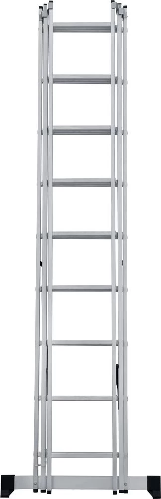 Лестница алюминиевая трехсекционная Новая Высота 3x9 арт. 1230309 от магазина ЛесКонПром.ру