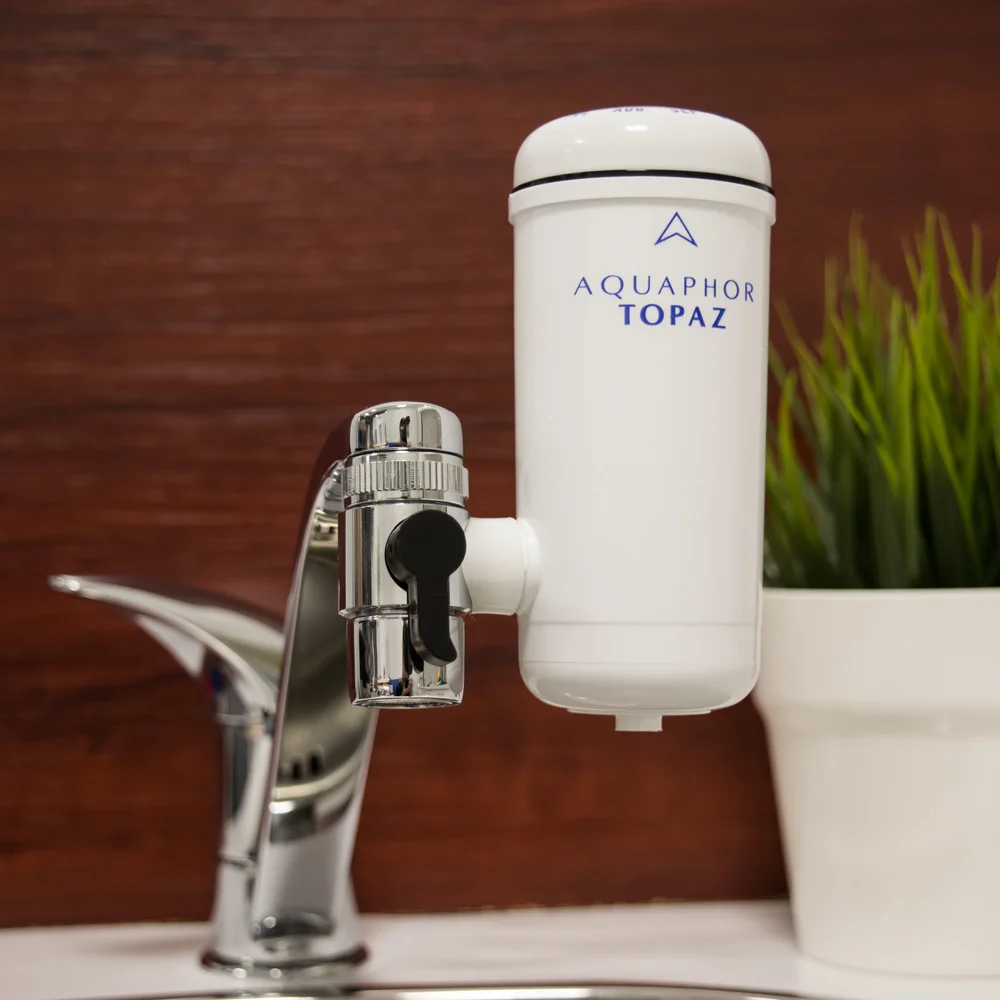 Фильтр Аквафор Топаз на кран от магазина ЛесКонПром.ру