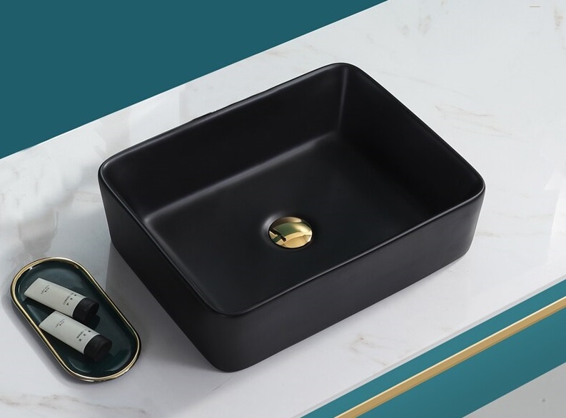 Раковина-чаша CeramaLux 47 9103MB Черная матовая от магазина ЛесКонПром.ру