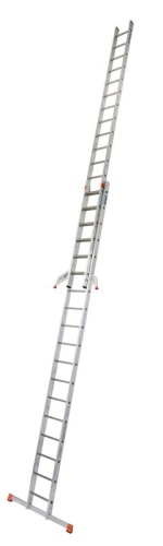 Лестница алюминиевая двухсекционная KRAUSE FABILO Trigon 2 х 18 от магазина ЛесКонПром.ру