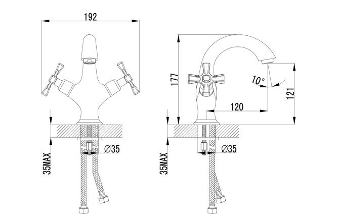 Смеситель для раковины LEMARK Benefit 80440903 от магазина ЛесКонПром.ру