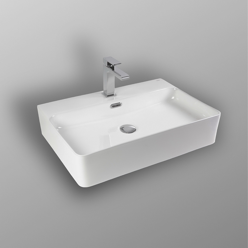 Раковина Bond 60 S02-600 Белая глянцевая от магазина ЛесКонПром.ру