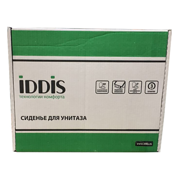 Сиденье для унитаза IDDIS 001DPSEi31 с микролифтом быстросъемное от магазина ЛесКонПром.ру