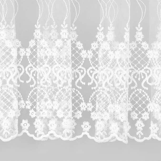 Штора-тюль Флер 300х280 см белая от магазина ЛесКонПром.ру