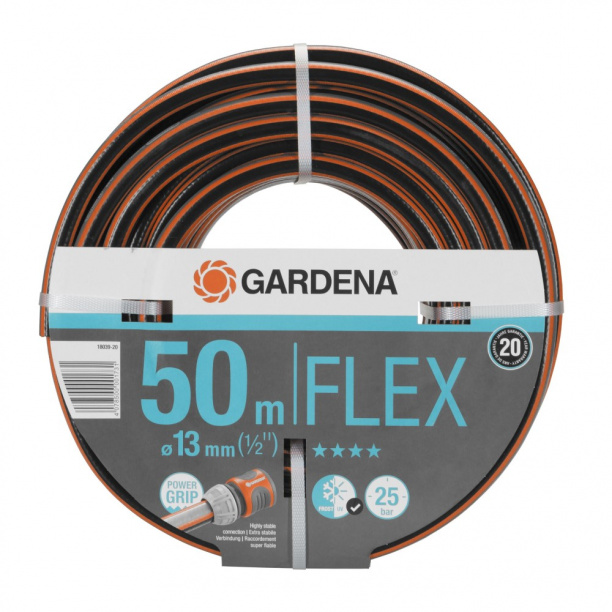 Садовый шланг Gardena Flex 1/2" 50 м от магазина ЛесКонПром.ру