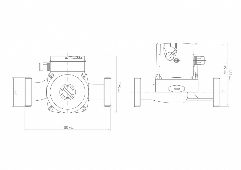 Насос Джилекс «ЦИРКУЛЬ» 32/60 в Москве от магазина ЛесКонПром.ру