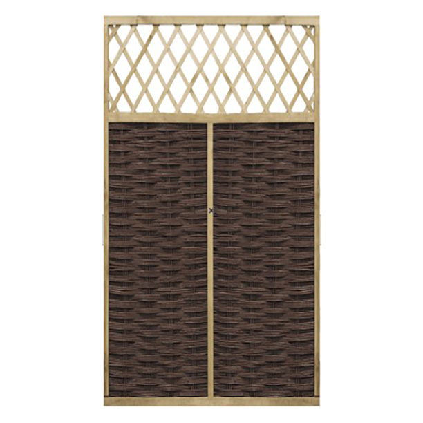 Заборная секция плетение ива 180х100 см от магазина ЛесКонПром.ру