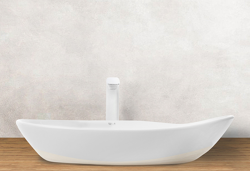 Раковина-чаша WeltWasser Elbach 1090 65 10000004578 Белый глянец от магазина ЛесКонПром.ру