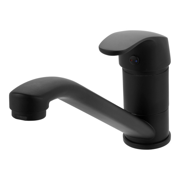 Смеситель для кухни FLUMEN Linge черный от магазина ЛесКонПром.ру