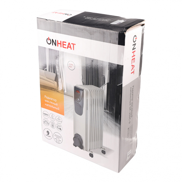 Радиатор 9 секций ONHEAT JumboHeat 2 кВт от магазина ЛесКонПром.ру