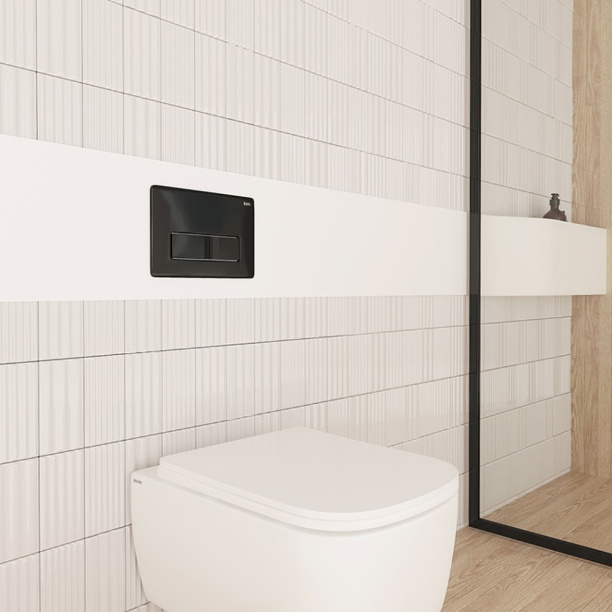 Кнопка для инсталляции IDDIS Unifix чёрная от магазина ЛесКонПром.ру