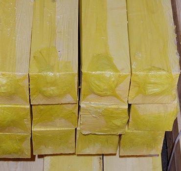 Клееный брус хвоя 140х140х3000 мм от магазина ЛесКонПром.ру