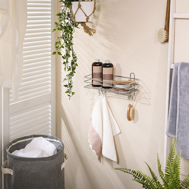 Полка сетчатая ЧМЗ Стамбул 1-ярусная прямая от магазина ЛесКонПром.ру