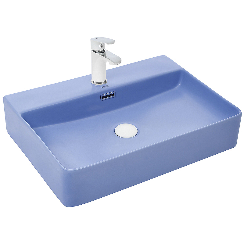 Раковина WeltWasser Elbach 2173 MBL 60 10000004506 Голубой матовый от магазина ЛесКонПром.ру