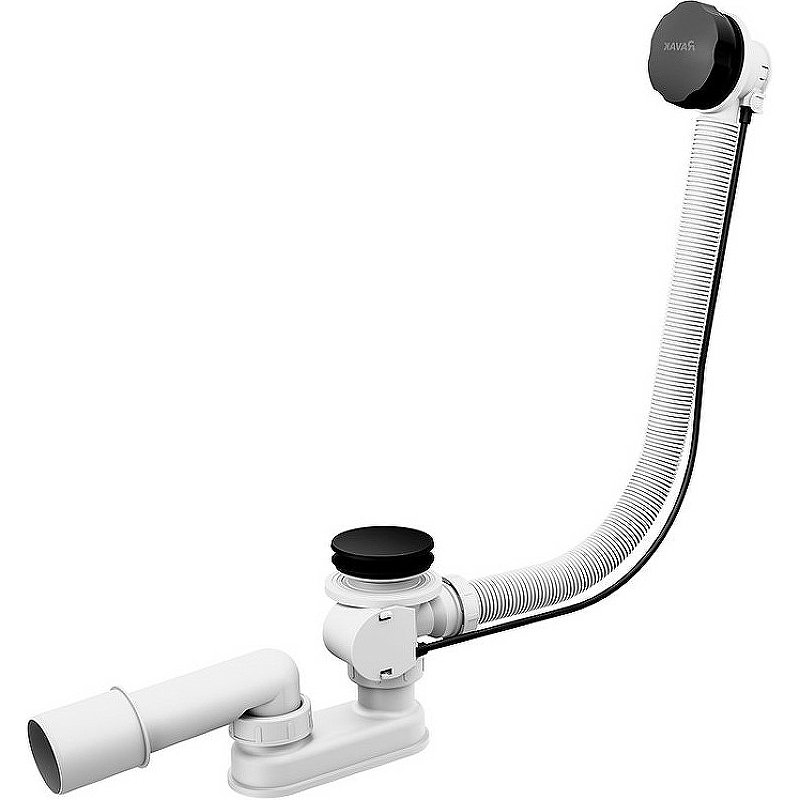 Слив-перелив Ravak X01745 полуавтомат Черный от магазина ЛесКонПром.ру