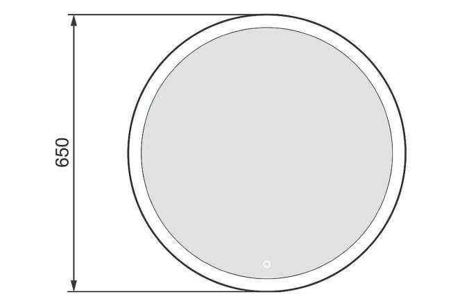 Зеркало Shine 80512828 от магазина ЛесКонПром.ру