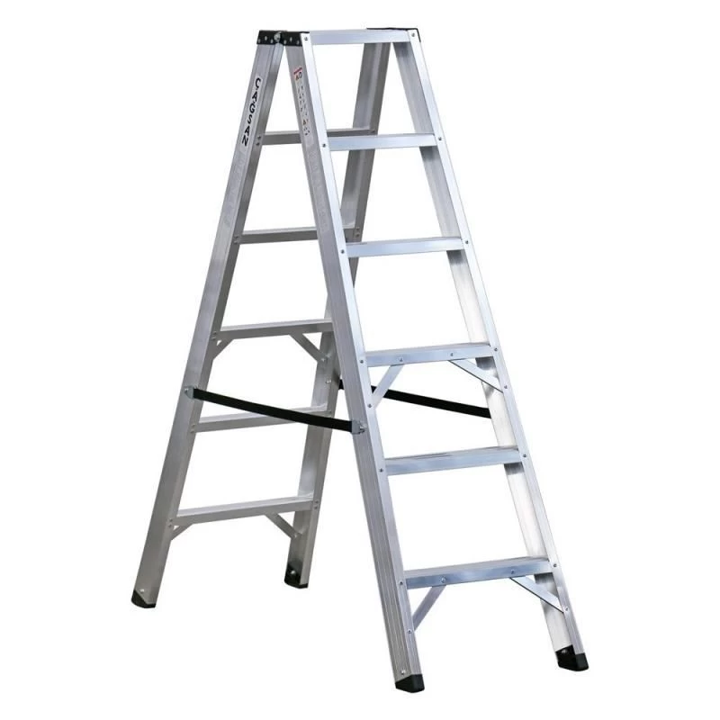 Стремянка профессиональная двухсторонняя Cagsan Everest-Pro 6 ступеней (арт. EVR-PRO6) от магазина ЛесКонПром.ру