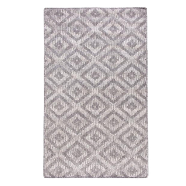 Ковер Эко 77014c37 1,0x2,0 м серый от магазина ЛесКонПром.ру