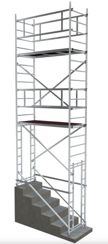 ВЫШКА МОДУЛЬНАЯ АЛЮМИНИЕВАЯ megal -BMA700 П/6 ДЛЯ ЛЕСТНИЧНОГО МАРША от магазина ЛесКонПром.ру