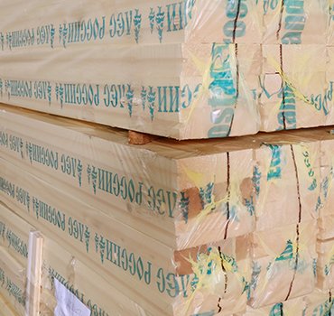 Строганная доска хвоя 45х140х6000 мм от магазина ЛесКонПром.ру