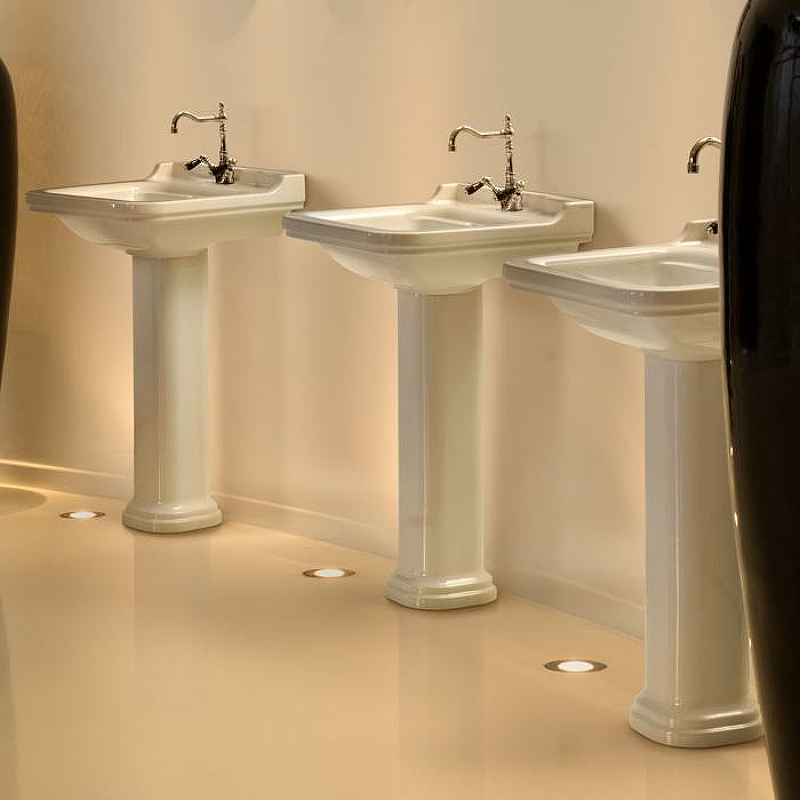 Раковина Kerasan Waldorf 60 4140K1bi/cr*1 Белая от магазина ЛесКонПром.ру