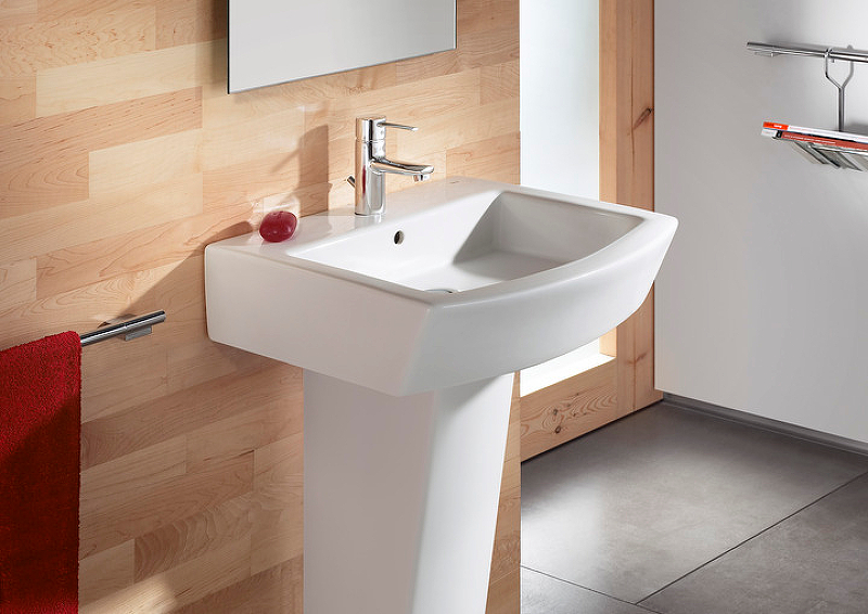 Раковина Roca Hall 55 327881000 Белая от магазина ЛесКонПром.ру