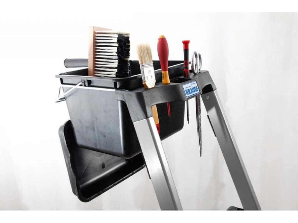 Стремянка алюминиевая Krause Secury MultiGrip 5 ступеней (арт. 126535) от магазина ЛесКонПром.ру