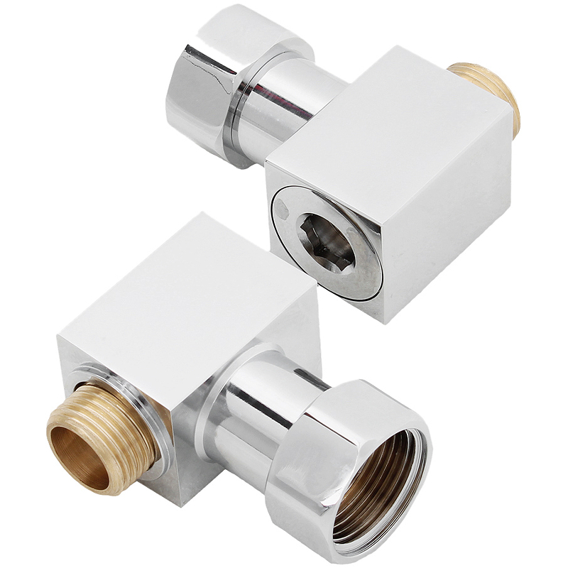 Водяной полотенцесушитель Domoterm Квадро П8 500x800 Хром от магазина ЛесКонПром.ру