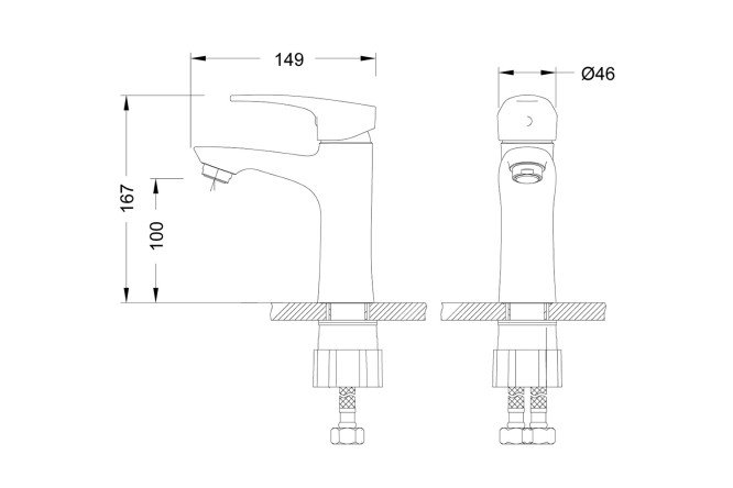 Смеситель для раковины LEMARK Linara 80440887 от магазина ЛесКонПром.ру