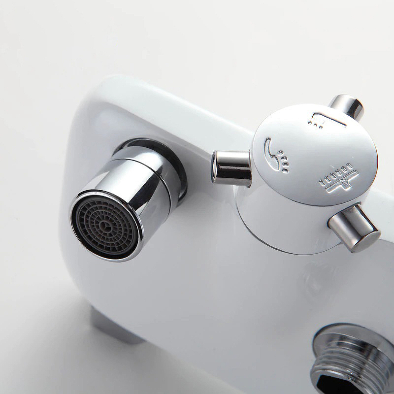 Душевая система Frap F2431 Белая Хром от магазина ЛесКонПром.ру