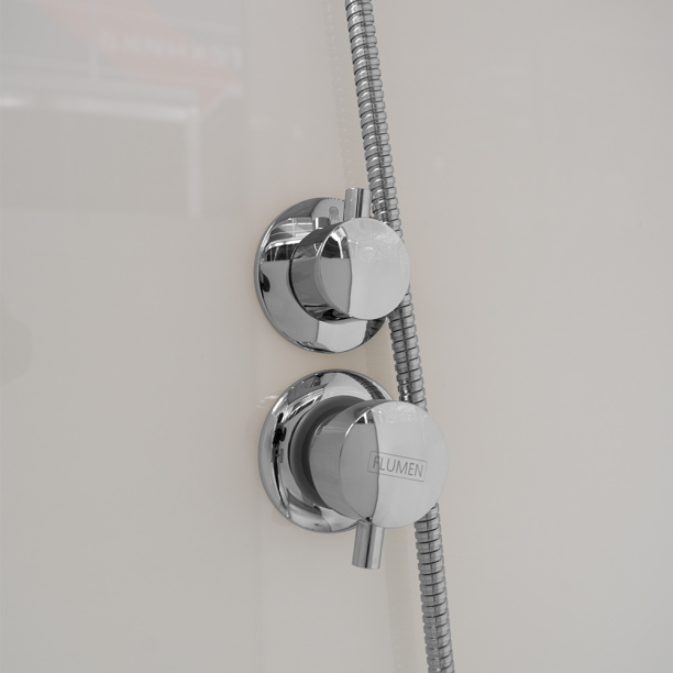 Кабина душевая FLUMEN 80х120х210 см низкий поддон от магазина ЛесКонПром.ру