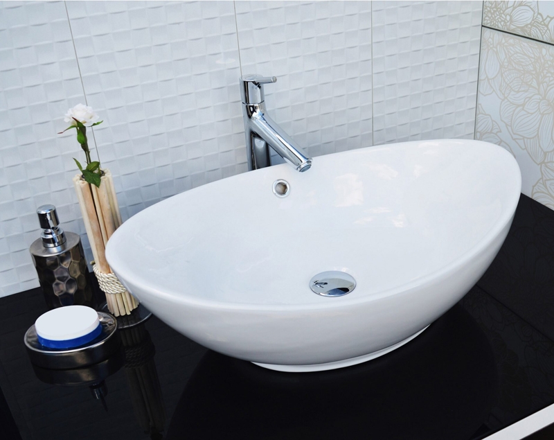 Раковина-чаша CeramaLux 60 9019 Белая от магазина ЛесКонПром.ру