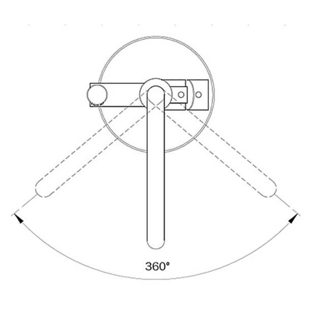 Смеситель для ванны CULTO Rafael напольный от магазина ЛесКонПром.ру