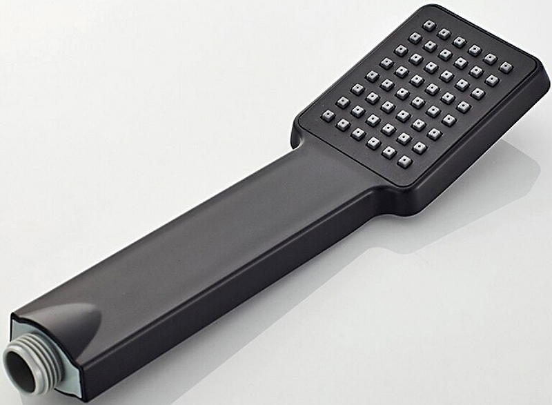 Душевая система Accoona A83201F Черная от магазина ЛесКонПром.ру