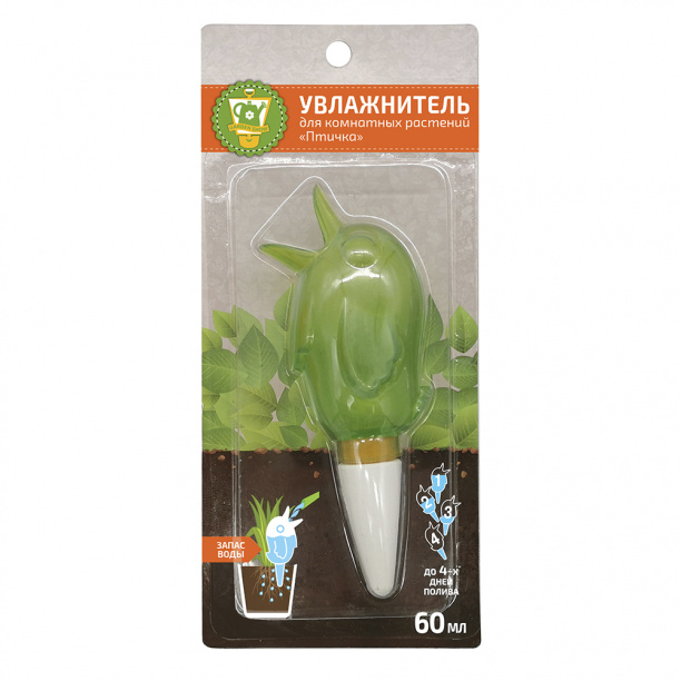 Увлажнитель для комнатных растений Птичка 60 мл от магазина ЛесКонПром.ру