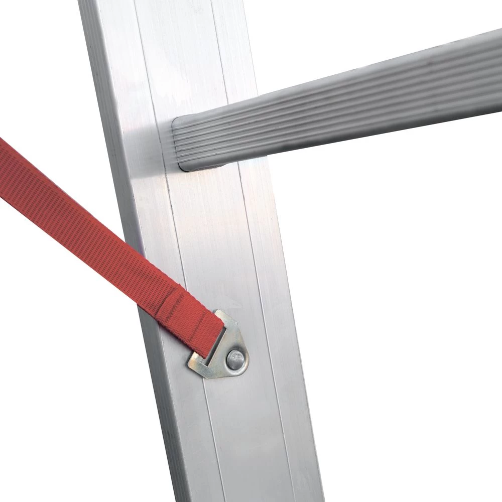 Лестница алюминиевая двухсекционная индустриальная Новая Высота 2x12 арт. 5220212 от магазина ЛесКонПром.ру